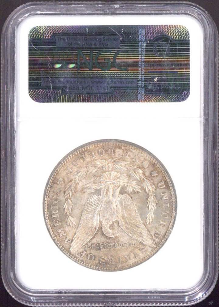 1897 One Dollar NGC MS63